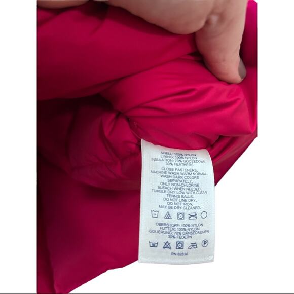 Lands' End Rest Down Insulated Button Down Puffer Vest Size Small - Picture 4 of 5